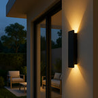 Outdoor Wall Light | Up & Down LED Beam | IP65 Weatherproof