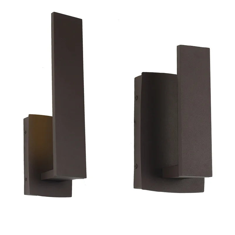 Outdoor Wall Light | Weatherproof Aluminum & Energy-Efficient LED | Small & Large
