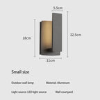Outdoor Wall Light | Weatherproof Aluminum & Energy-Efficient LED | Small & Large