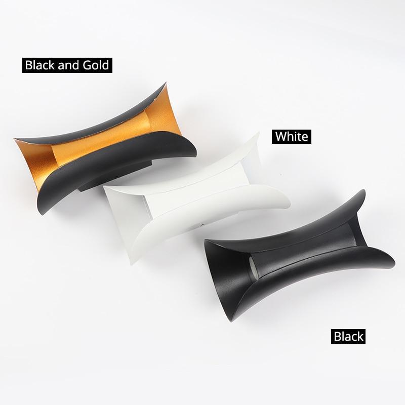Outdoor LED Wall Light | Slim Black & Gold Metal | Weather-Resistant