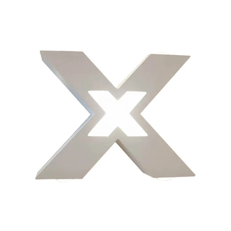 Outdoor Wall Light | X-Shaped LED Waterproof | 20 x 20 cm