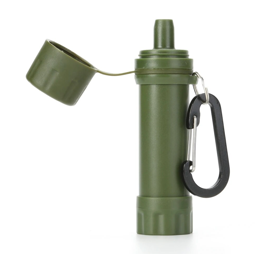 Outdoor Water Filter | Integrated Drinking Straw | Filters up to 1200 L