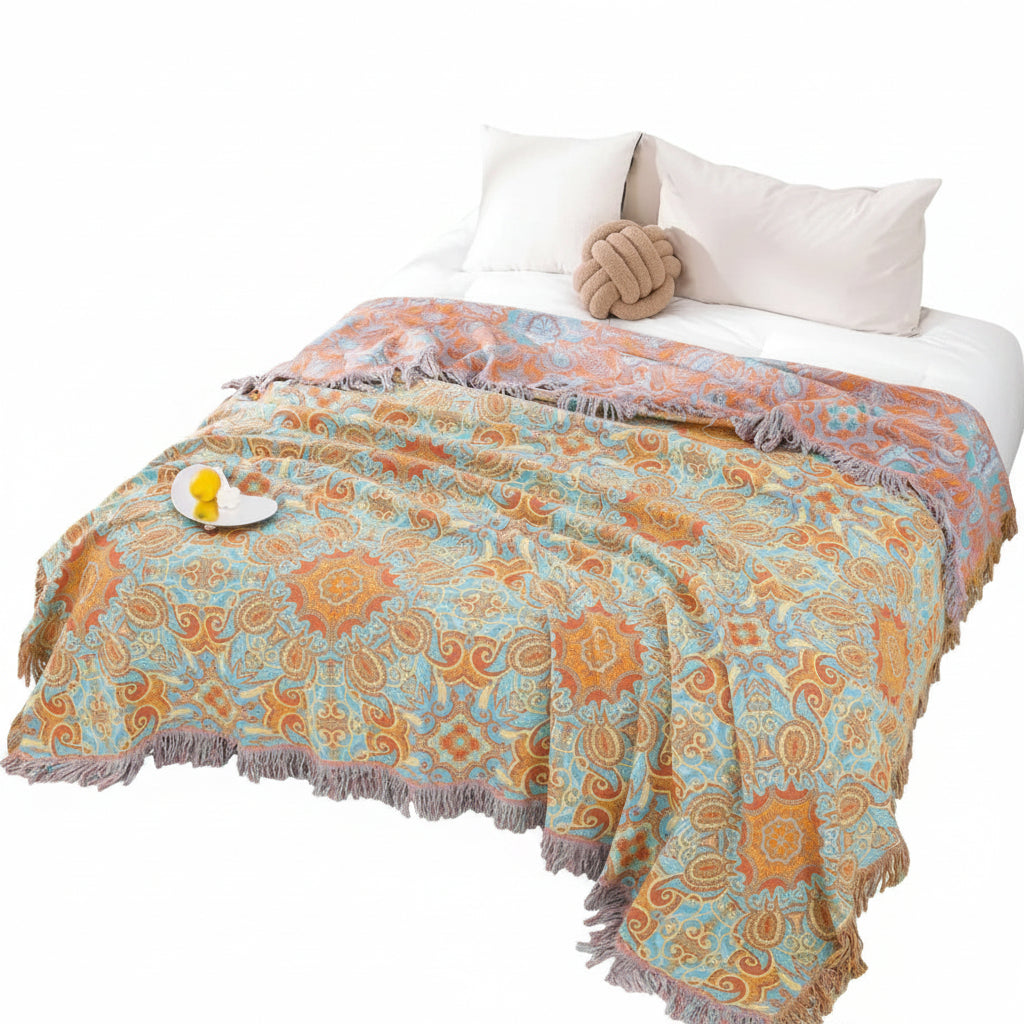 Paisley Throw Blanket
