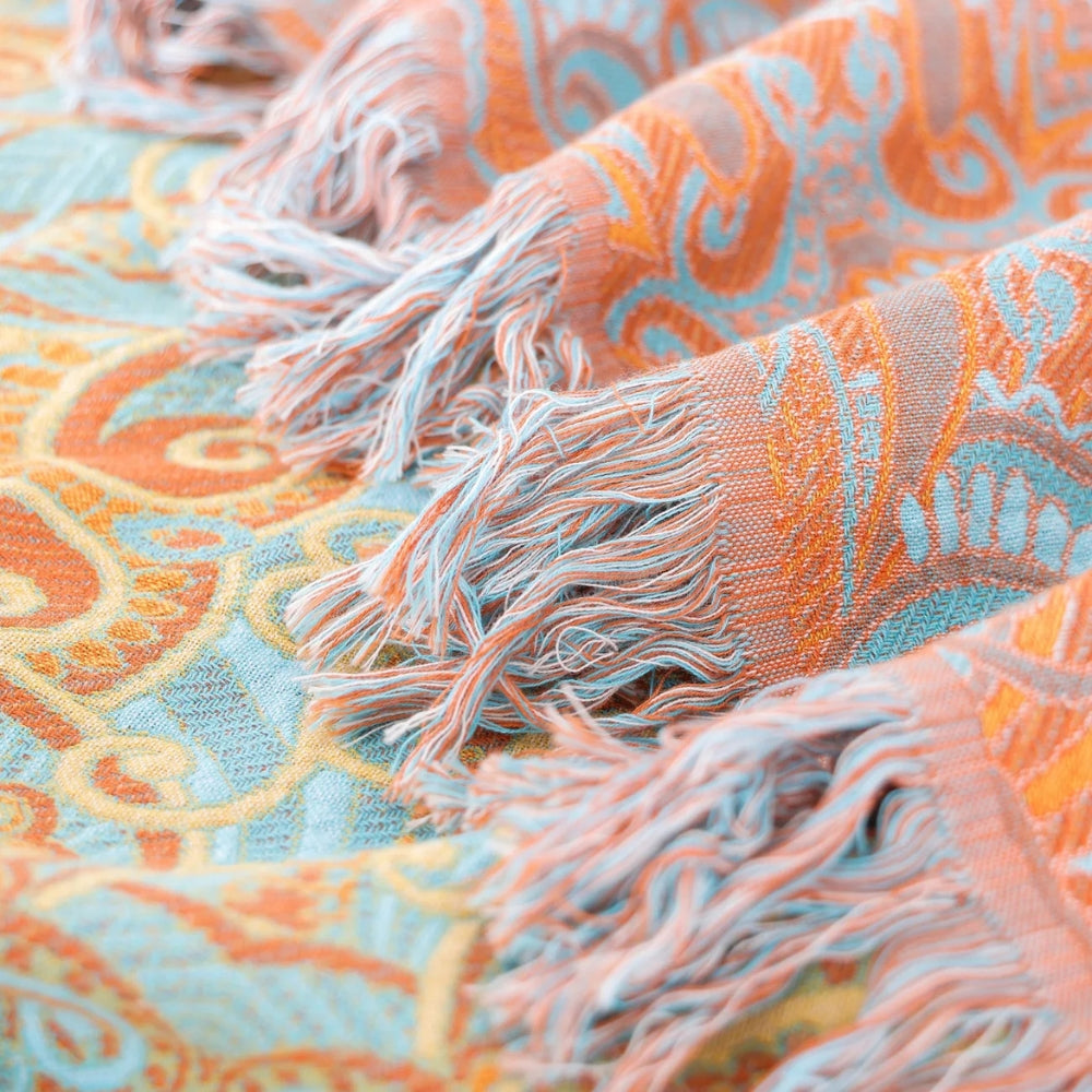 Paisley Throw Blanket