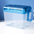 Paper Shredder | Manual Hand-Crank | Compact & Portable