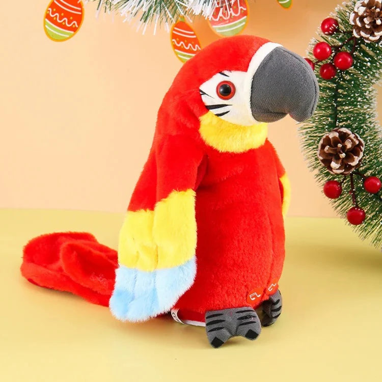 Parrot Plush Toy | Talking, Counting & Music