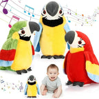 Parrot Plush Toy | Talking, Counting & Music