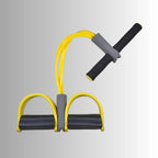 Pedal Resistance Band | 6-Tube NBR & Padded Foam Handles