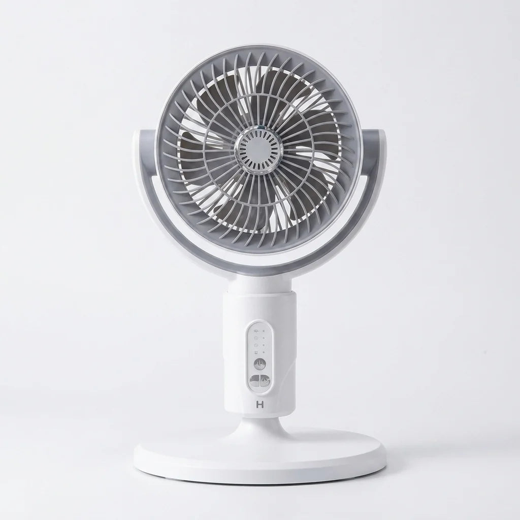 Pedestal Fan | Height-Adjustable & Whisper-Quiet | 5-Speed Auto Oscillation