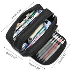 Pencil Case | Multi-Compartment & Water-Resistant | Compact Travel Size