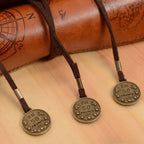 Pencil Case | Vintage Treasure Map & Roll-Up PU Leather | 12 x 8 in