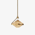 Pendant ceiling light | Diamond crystal glass & integrated LED | Ø25 cm adjustable height