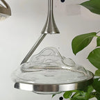Pendant ceiling light | Diamond crystal glass & integrated LED | Ø25 cm adjustable height