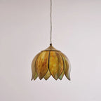 Pendant Lamp | Brass Body & Glass Shade | E26/E27 Socket