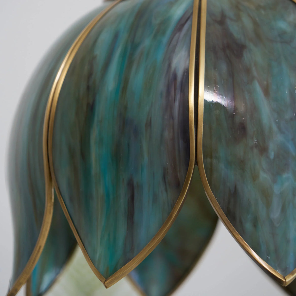 Pendant Lamp | Brass Body & Glass Shade | E26/E27 Socket