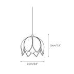 Pendant Lamp | Brass Body & Glass Shade | E26/E27 Socket