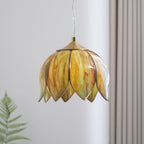 Pendant Lamp | Brass Body & Glass Shade | E26/E27 Socket