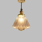 Pendant Lamp | Crystal Glass & Minimalist Design | E27 Socket