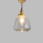 Pendant Lamp | Crystal Glass & Minimalist Design | E27 Socket
