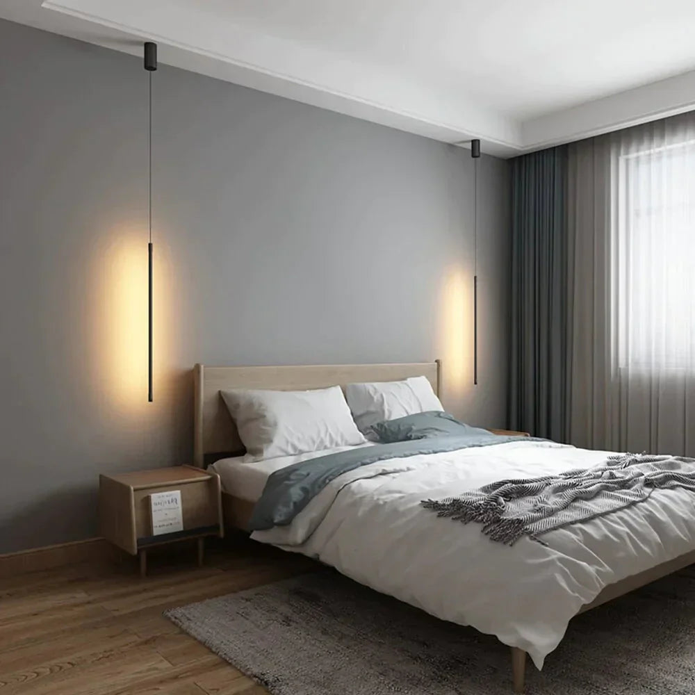 Pendant Lamp | Geometric Brushed Metal & Integrated LED | For 15–30 m²