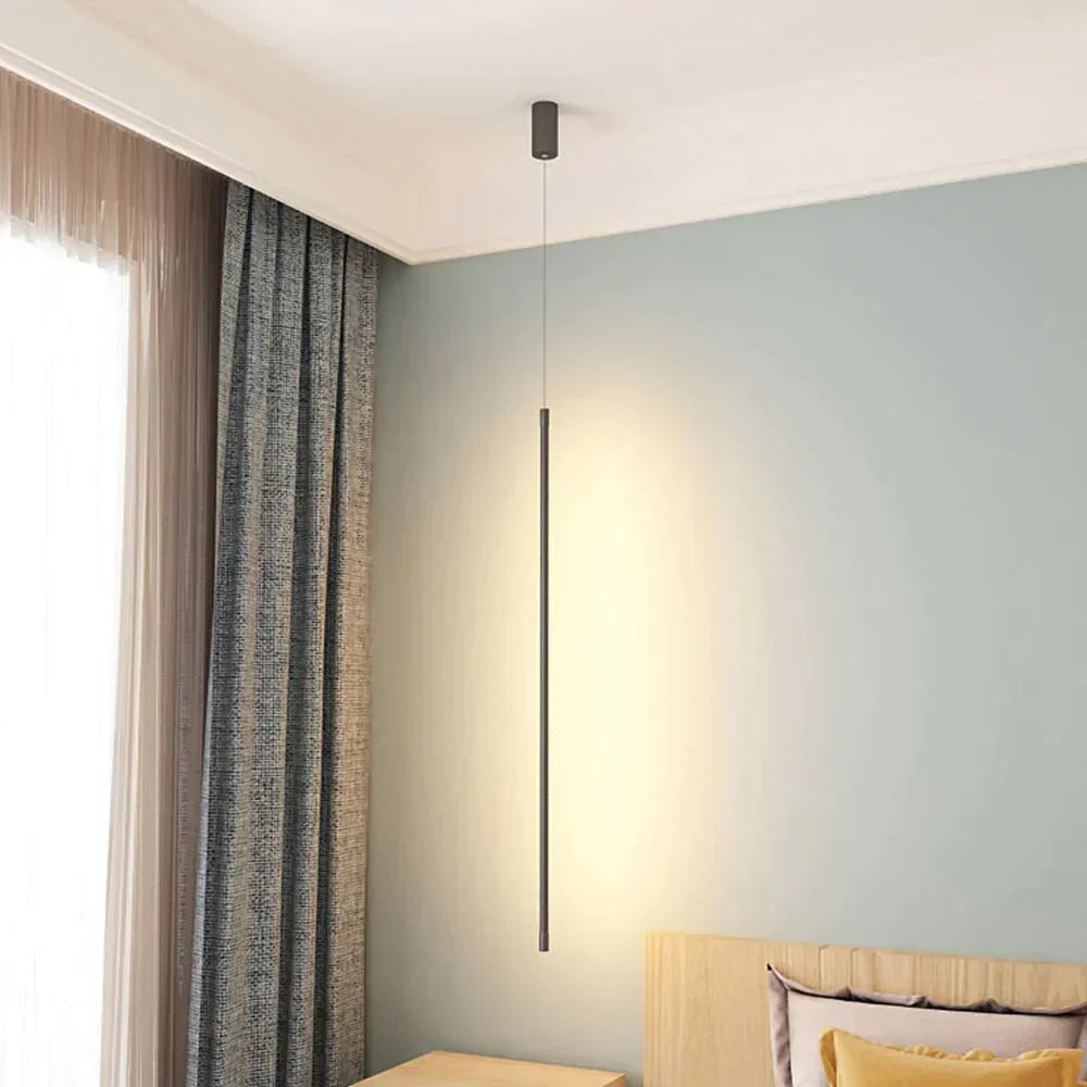 Pendant Lamp | Geometric Brushed Metal & Integrated LED | For 15–30 m²