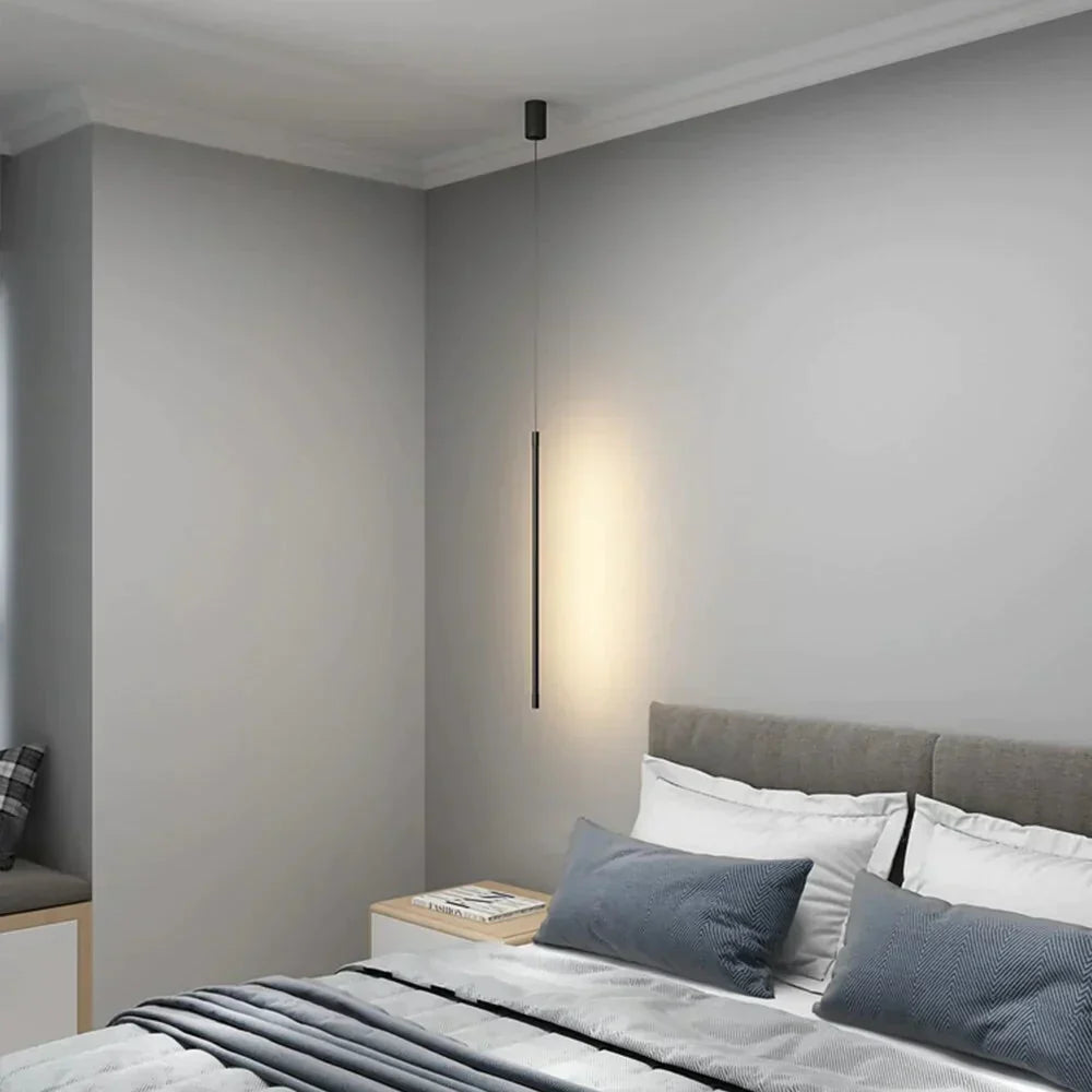 Pendant Lamp | Geometric Brushed Metal & Integrated LED | For 15–30 m²