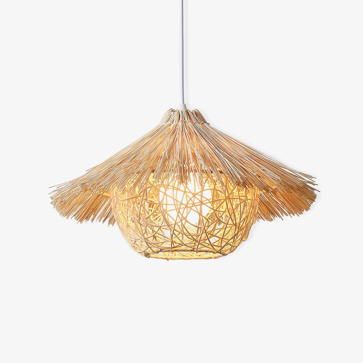 Pendant Lamp | Handwoven Rattan & Iron Frame | Ø40/50/60 cm