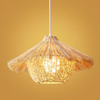 Pendant Lamp | Handwoven Rattan & Iron Frame | Ø40/50/60 cm