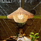 Pendant Lamp | Handwoven Rattan & Iron Frame | Ø40/50/60 cm
