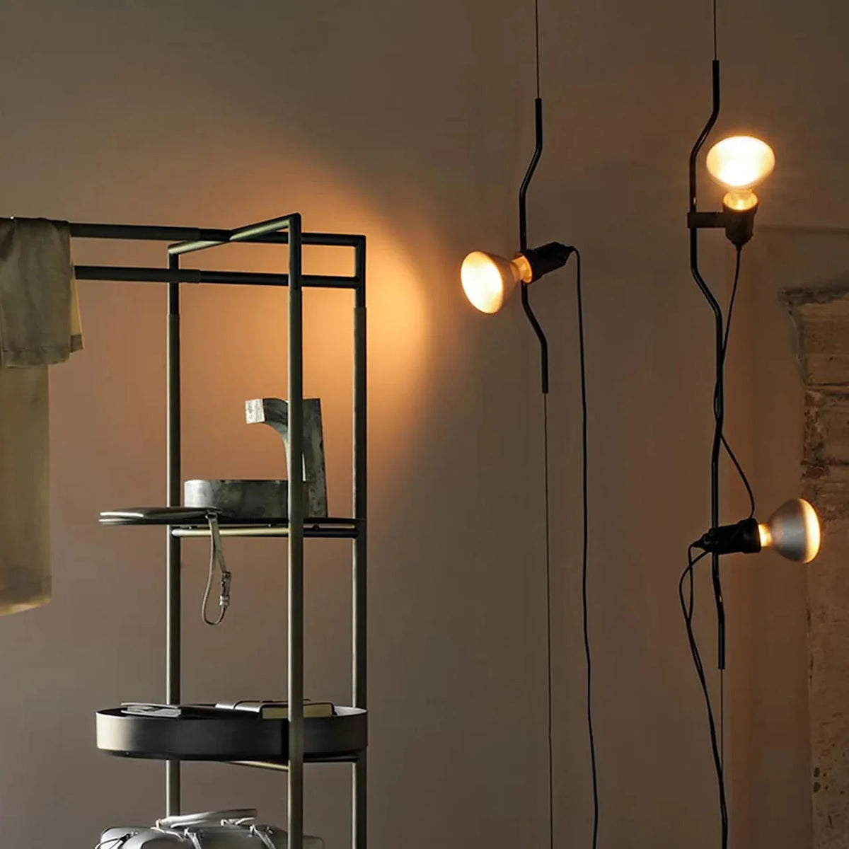 Pendant Lamp | Height-Adjustable & Dimmable Metal Tube Shade
