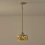 Pendant Lamp | Iron Body & Antique Finish | 22 cm Diameter
