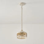 Pendant Lamp | Iron Body & Antique Finish | 22 cm Diameter