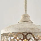 Pendant Lamp | Iron Body & Antique Finish | 22 cm Diameter