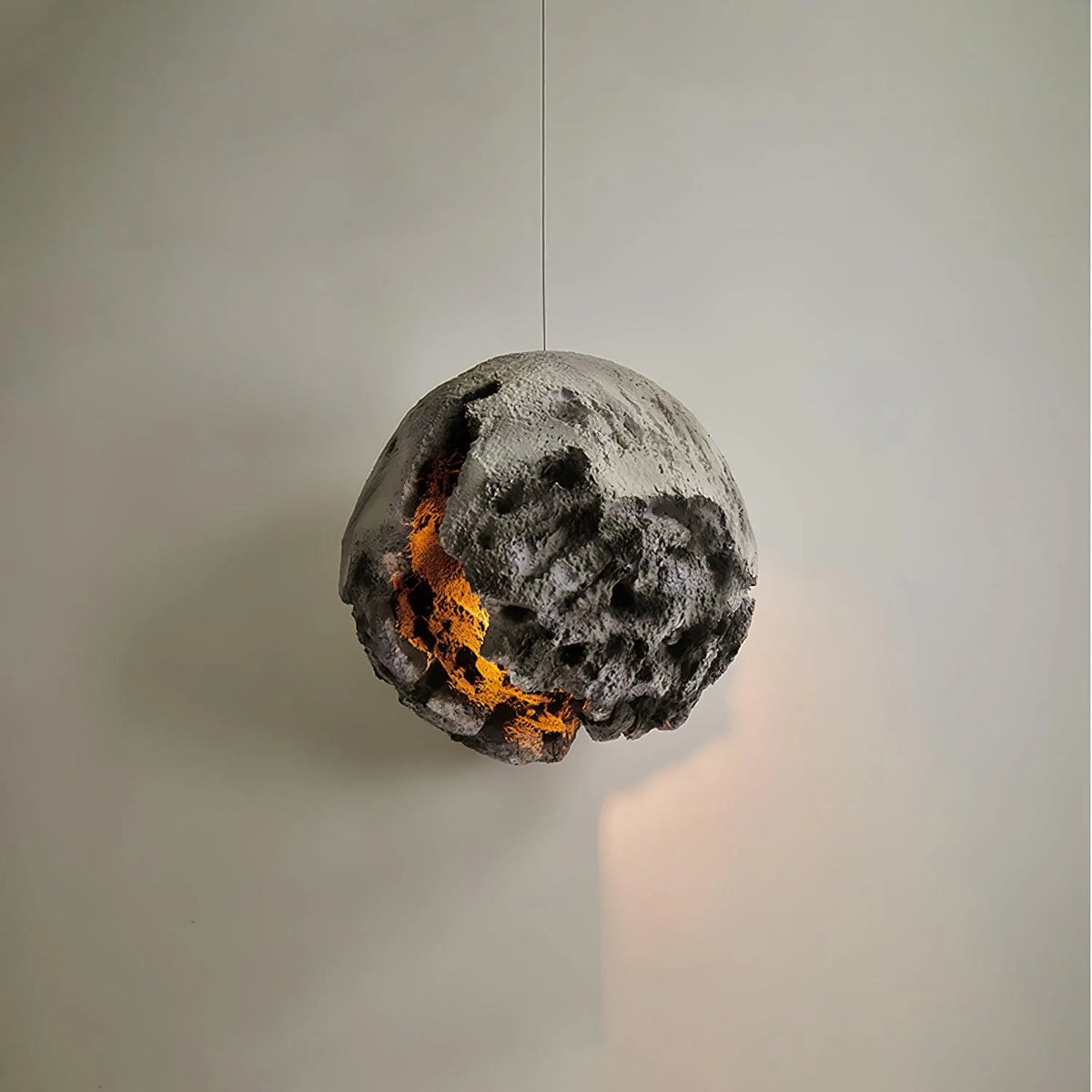 Pendant Lamp | Irregular Planet Design & E26/E27 Socket | 30–60 cm