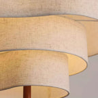 Pendant Lamp | Japandi Fabric Shade & Soft Light Diffusion