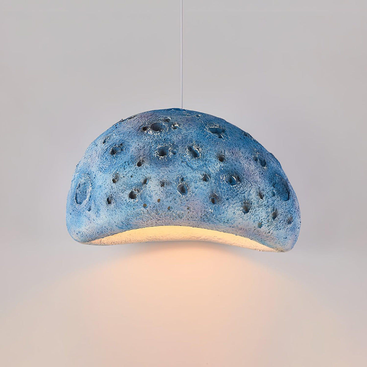 Pendant Lamp | Planet-Shaped HDPE & Metal | 40 & 60 cm