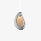 Pendant Lamp | Resin & Adjustable Suspension | Sloped Ceiling Compatible
