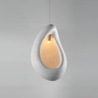 Pendant Lamp | Resin & Adjustable Suspension | Sloped Ceiling Compatible