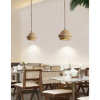 Pendant Lamp | Tree-Bark Body & Moisture-Resistant (IP20) | 1–3 Heads