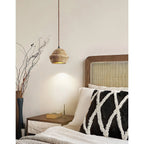 Pendant Lamp | Tree-Bark Body & Moisture-Resistant (IP20) | 1–3 Heads