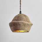 Pendant Lamp | Tree-Bark Body & Moisture-Resistant (IP20) | 1–3 Heads