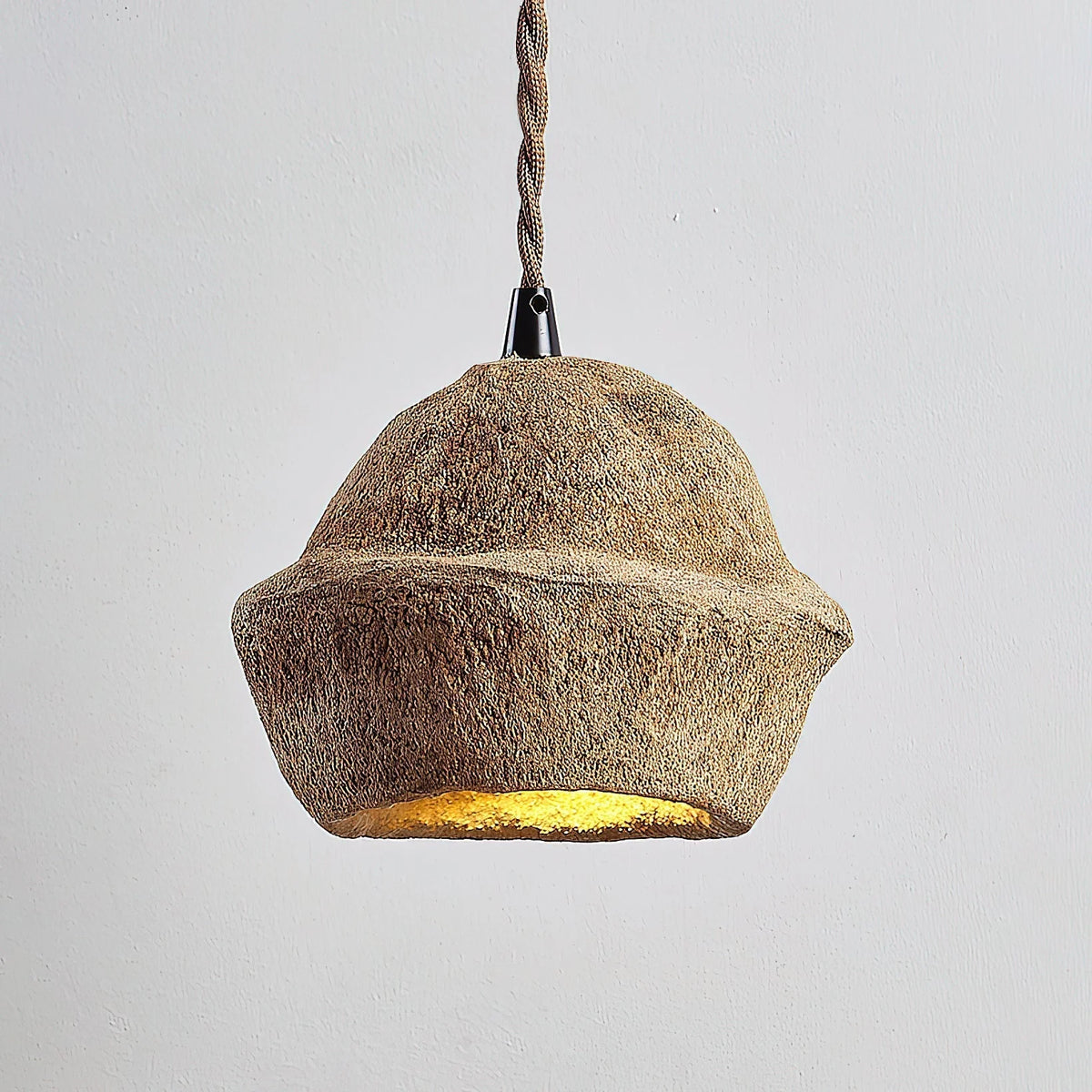 Pendant Lamp | Tree-Bark Body & Moisture-Resistant (IP20) | 1–3 Heads