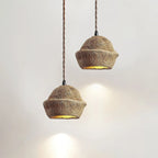 Pendant Lamp | Tree-Bark Body & Moisture-Resistant (IP20) | 1–3 Heads