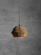 Pendant Lamp | Tree-Bark Body & Moisture-Resistant (IP20) | 1–3 Heads