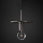 Pendant Light | Minimalist Brass Body & Glass Enclosure | Dimmable