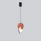 Pendant Lamp | Asymmetrical Aluminum Discs | Integrated Warm LED