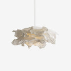 Pendant Light | Origami Folded Paper Shade | Adjustable Height
