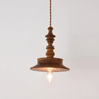 Pendant Lamp | Wooden Minimalist & E26/E27 Socket | Models A-F