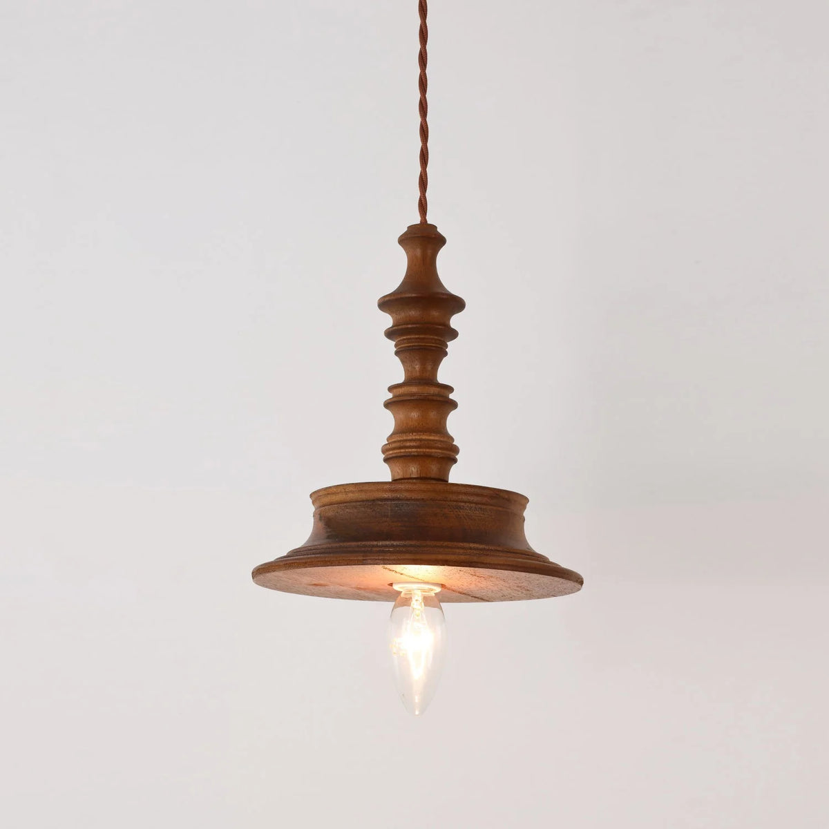 Pendant Lamp | Wooden Minimalist & E26/E27 Socket | Models A-F