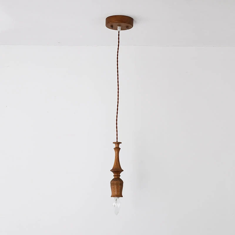 Pendant Lamp | Wooden Minimalist & E26/E27 Socket | Models A-F